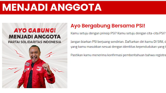 Mendaftar anggota psi
